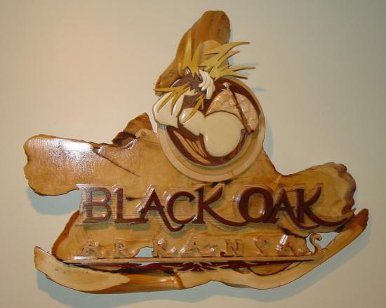 Commemorative Logo for "Black Oak Arkansas"